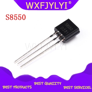 Set 100 linh kiện bán dẫn s8550 to92 s8550d to-92 8550 0.5a 40v