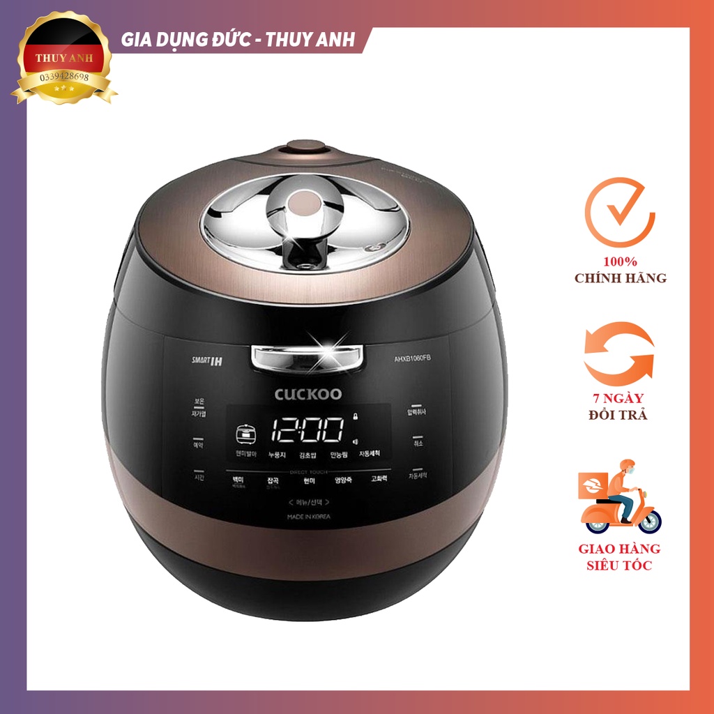 Nồi cơm điện Cao tần Cuckoo CRP-AHXB1060FB 1.8L