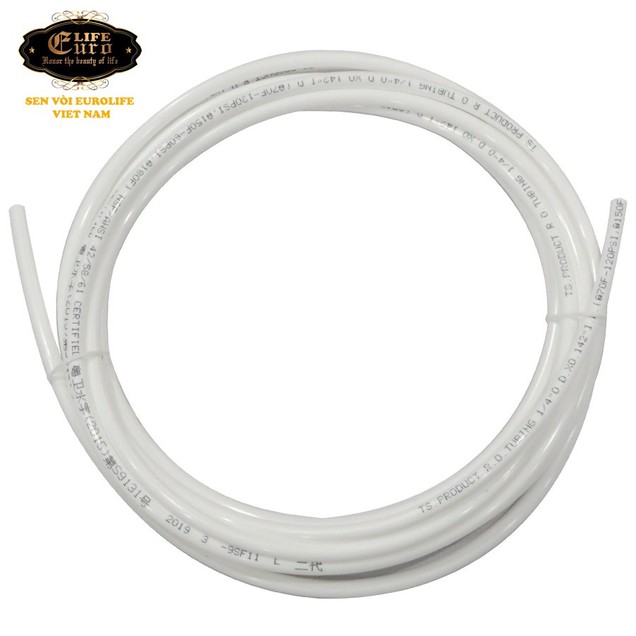 Ống dẫn nước dành cho máy RO, UF, Nano Eurolife EL-ORO 10m