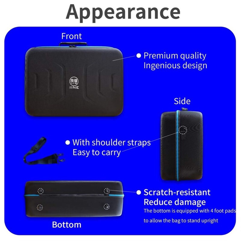 Hộp đựng máy chơi game PS5 DualSense Chính Hãng IINE L461
