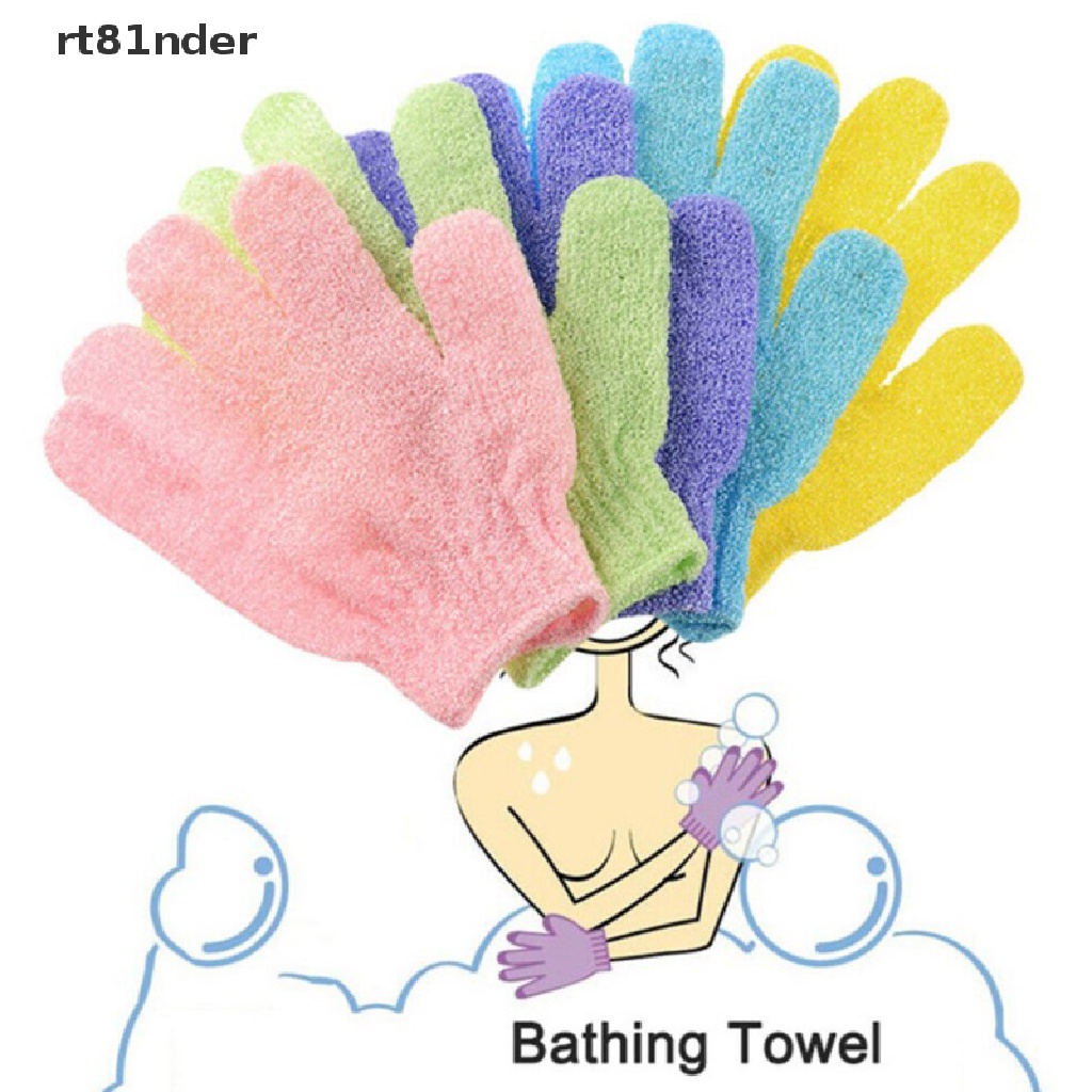 Set 5 Găng tay đi tắm Tẩy Tế Bào Chết Mát Xa Cơ Thể