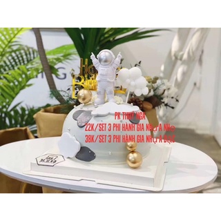 Combo 3 Set 3 Phi Hành Gia Nhựa nhẹ