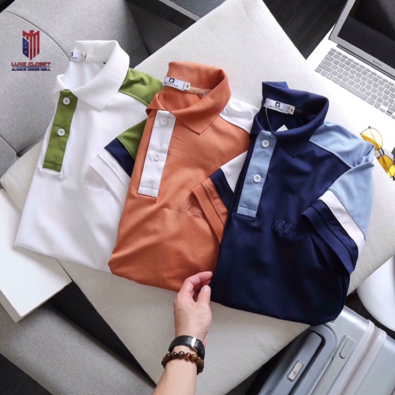 Áo thun nam havis phối màu cực sang ASTD123