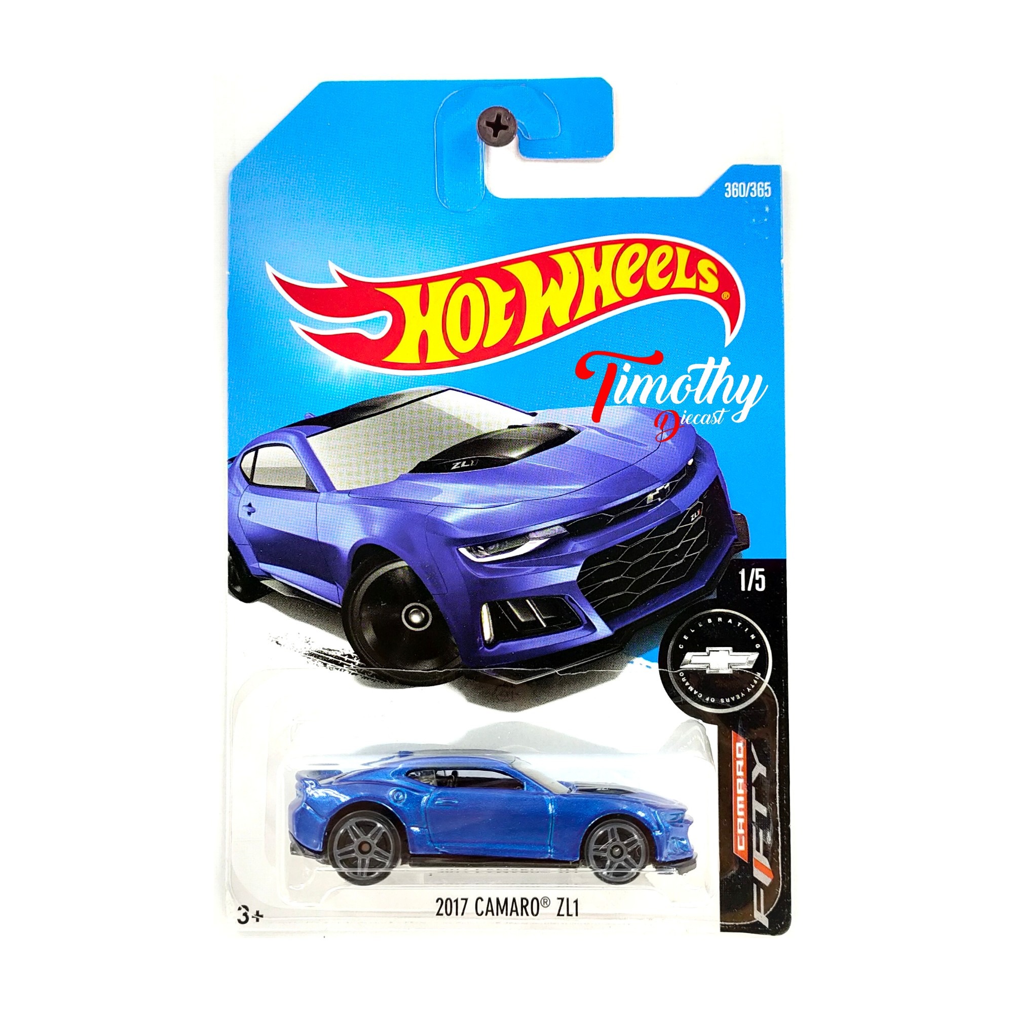 Hot Wheels Mô Hình Xe Đồ Chơi Camaro Zl1 2017