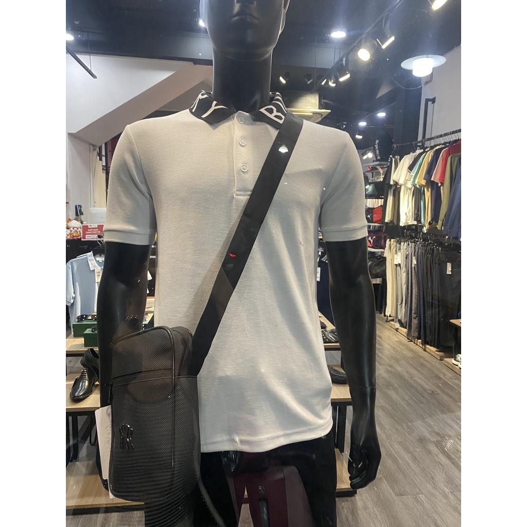Áo Thun Nam Polo SHIRT BURBERRY CHỮ CỔ LONDON ENGLAND 4 MÀU Vải Dệt Kim Cao Cấp DV Sang Trọng
