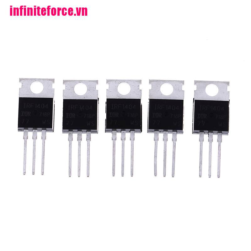 VN Set 5 Linh Kiện Điện Tử Irf1404 1404 Mosfet Mosft To-220