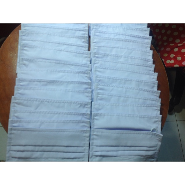 Combo 10 cái khẩu trang vải/110k