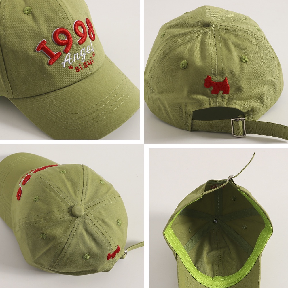 Nón Bóng Chày Thêu 3D Phong Cách Thời Trang Hàn Quốc Dành Cho Trẻ Em 1998