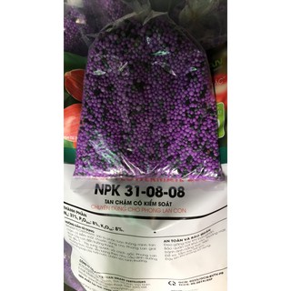 Phân bón thông minh Rynan NPK (31-08-08) NPK (22-10-10) NPK (12-12-20) gói 500gr chia từ bao 20kg