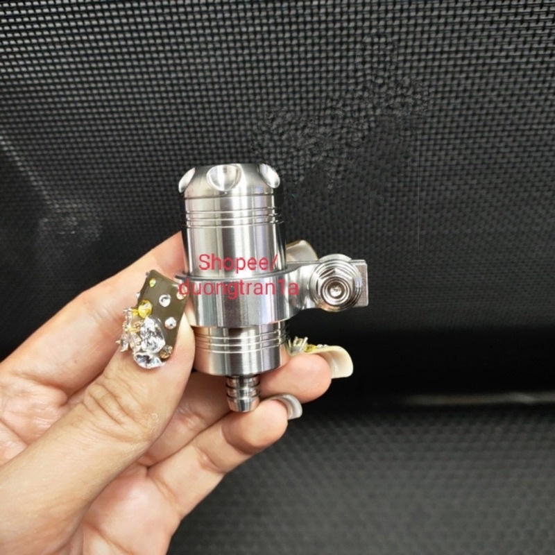 Bình Dầu CNC Inox 304 nguyên khối kèm bát và ốc và tán Salaya