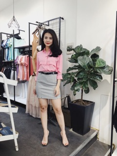[ ẢNH THẬT + VIDEO ] SƠ MI THÔ LỤA CÔNG SỞ SIÊU XINH