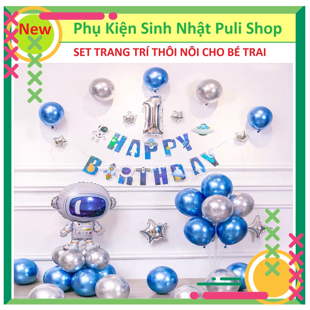COMBO TRANG TRÍ SINH NHẬT CHO BÉ - SET SINH NHẬT GIÁ RẺ