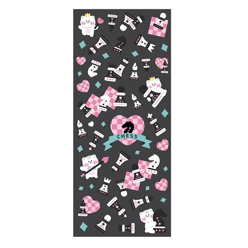 Bộ 12 Tấm Sticker Dán Trang Trí Hình Game MOHAMM