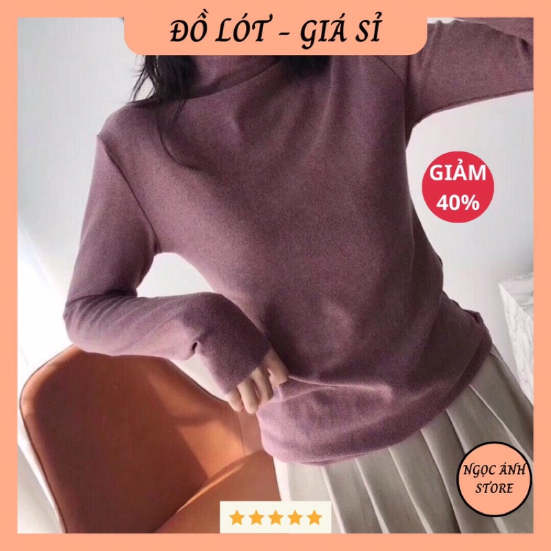 Áo Giữ Nhiệt Cổ Cao Xuất Nhật Motie