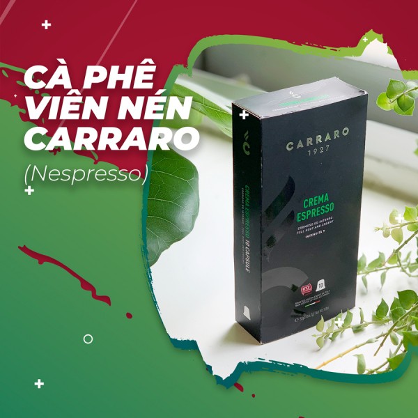 CÀ PHÊ VIÊN NÉN CARRARO CREMA ESPRESSO | BigBuy360 - bigbuy360.vn