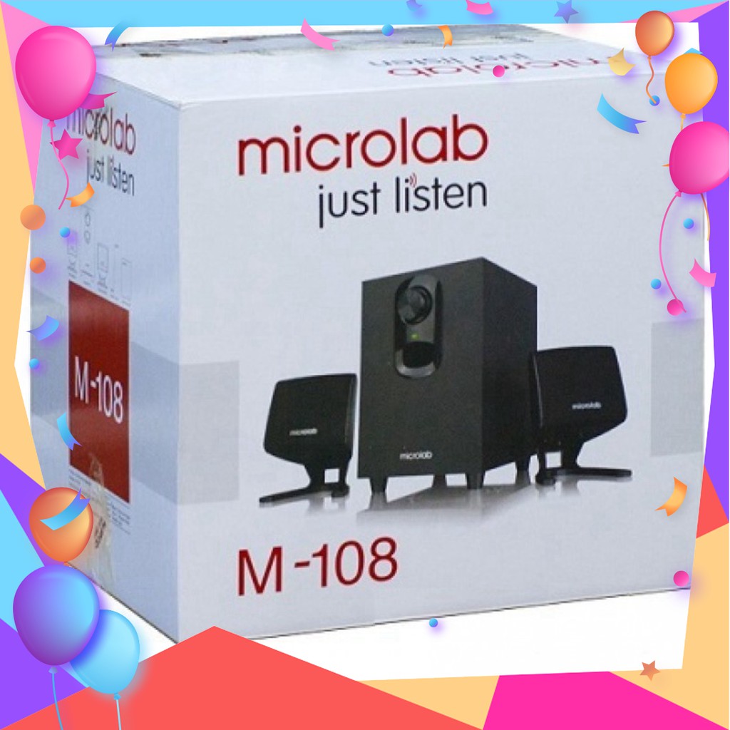 [HOT] CHÍNH HÃNGLoa Microlab M108 chính hãng-Hãng phân phối chính thức - Rẻ nhất Shopee