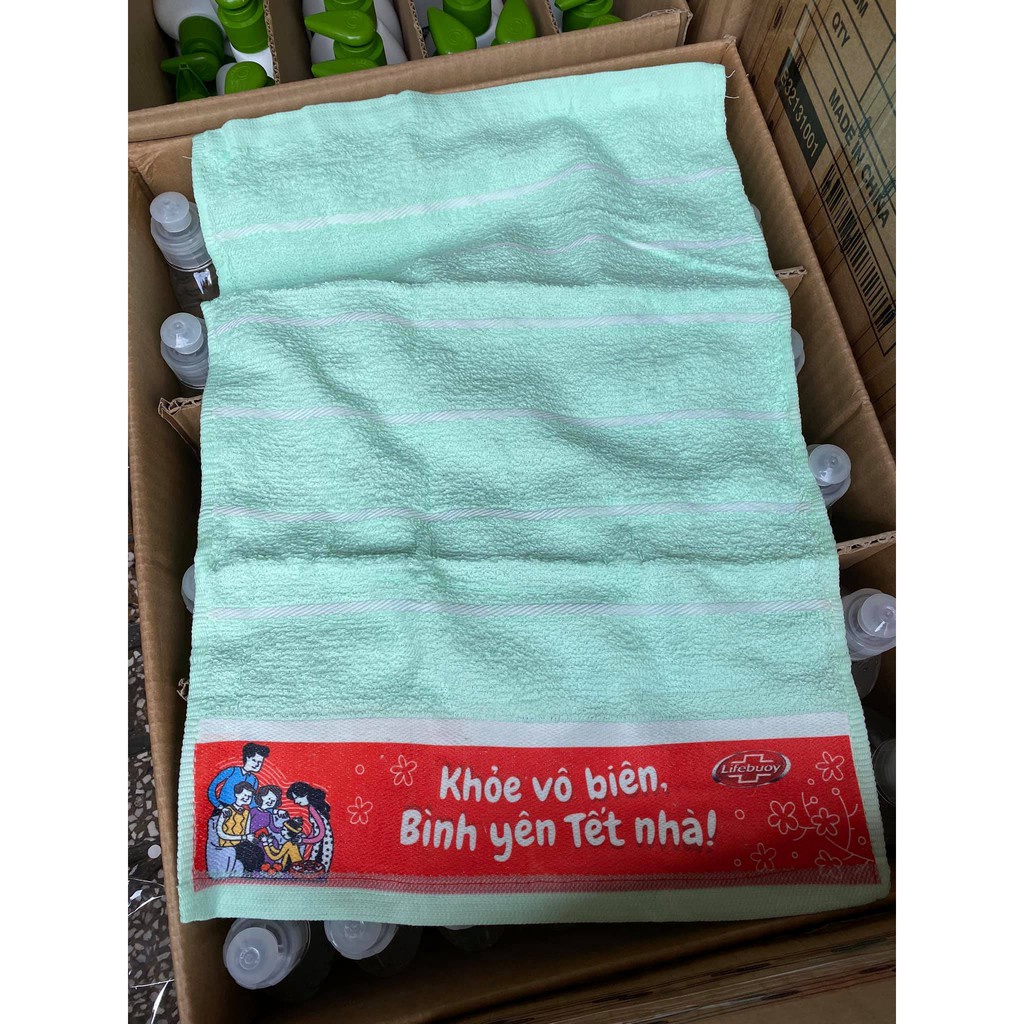 Khăn lau mặt Lifebouy kích thước 28cm x 42cm  Mẫu ngẫu nhiên