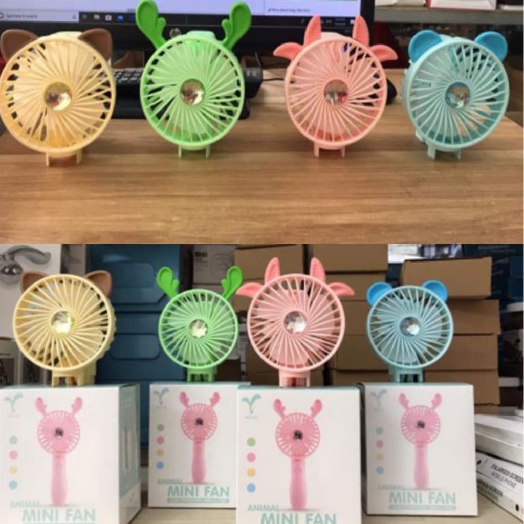 Quạt mini cầm tay gấp gọn, Quạt nhỏ cầm tay , giao màu ngẫu nhiên - có thể dùng khi ghim sạc dự phòng, laptop | BigBuy360 - bigbuy360.vn