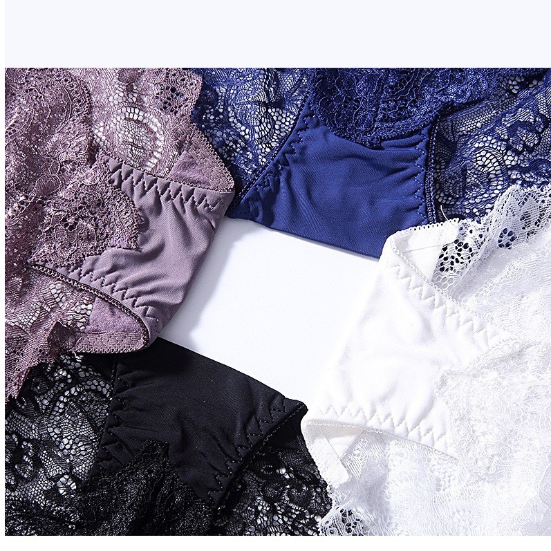 Quần Lót Ren Nữ xuất Nhật mền mại thoáng khí trong suốt viền bèo sexy mã 903 | BigBuy360 - bigbuy360.vn