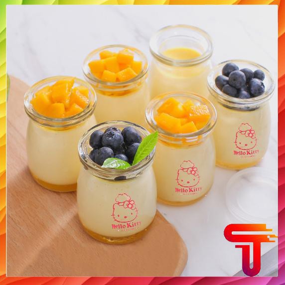 Hũ làm sữa chua thủy tinh 100ml