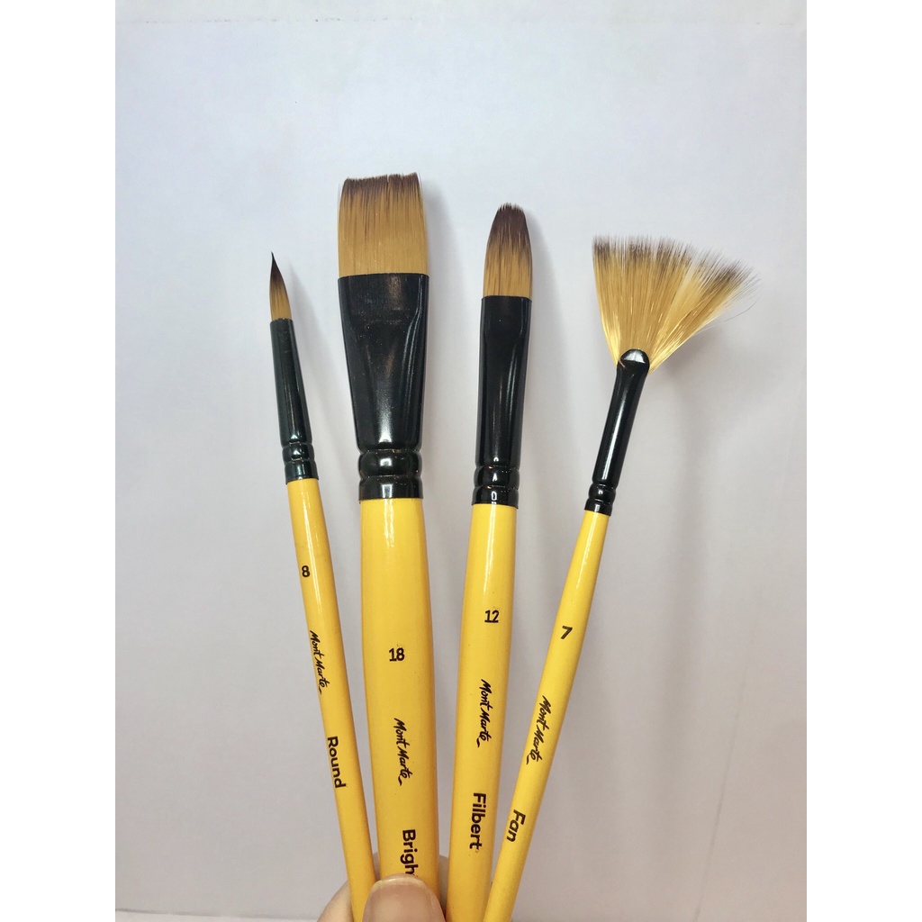 [SUMMER] Bộ cọ MONT MARTE GELLERY BRUSHT SET ACRYLIC