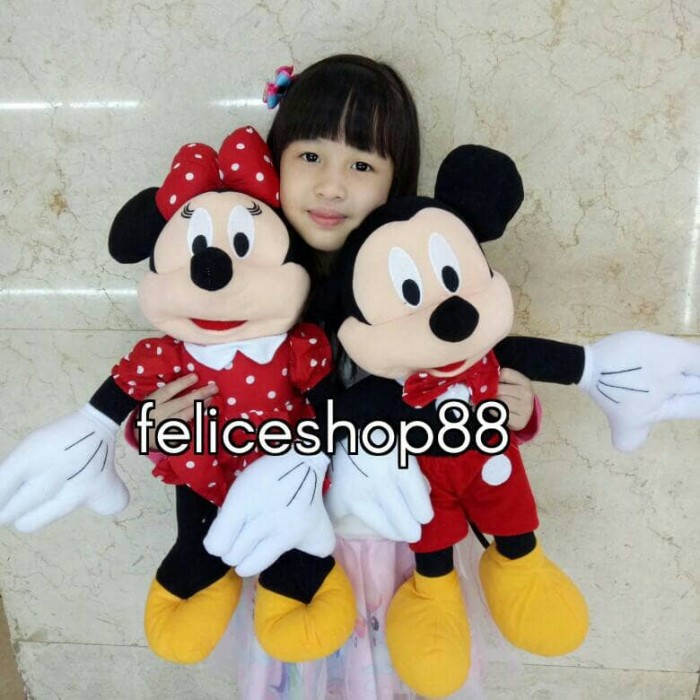 Búp Bê Hình Nhân Vật Chuột Mickey/Minnie Đáng Yêu