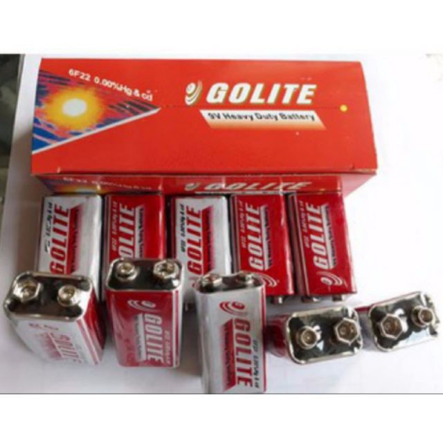 Pin 9V hàng chính hãng chuyên dùng cho micro không dây - đồ chơi vv