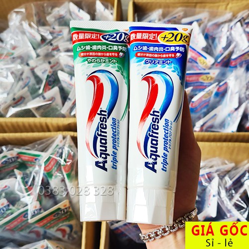 Kem đánh răng Aquafresh Nhật Bản 160g