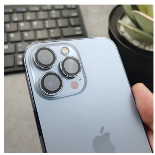 Cường Lực Bảo Vệ Camera Lens Kuzoom Enzor 100 Trong Suốt cho iPhone 11,12,13,13 Pro, 13 Pro max
