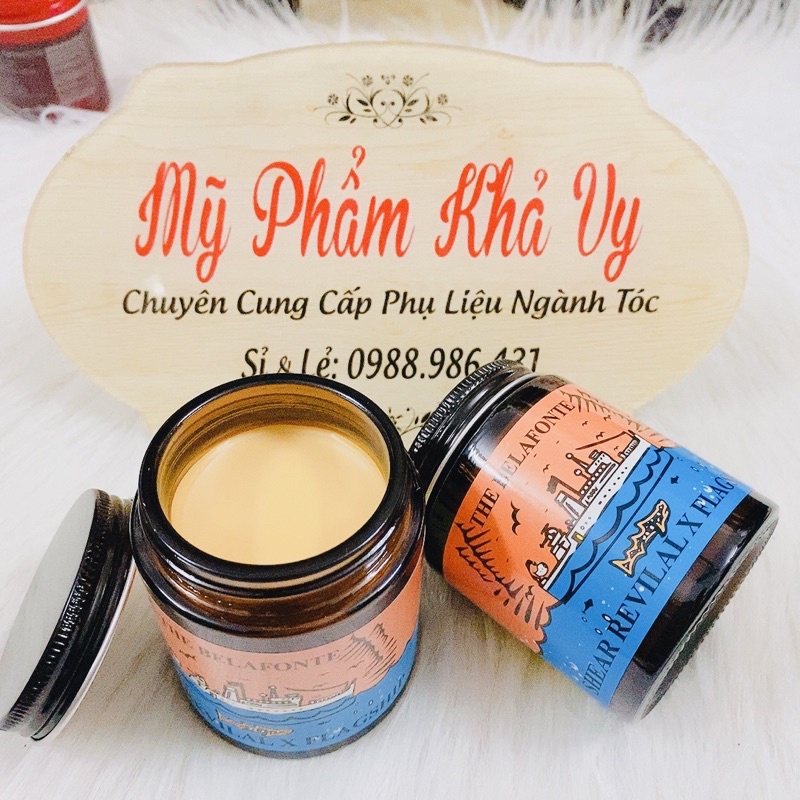 Sáp vuốt tóc tạo kiểu CLAY THE BELAFONTE, Wax tóc nam chai thuỷ tinh