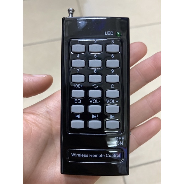 Điều Khiển Từ Xa Loa E898 có BLUETOOTH 2022 - Remote Control Loa rằn ri 2Y E898 có Bluetooth