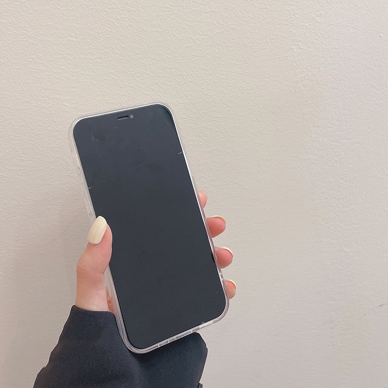 Ốp điện thoại trong suốt chống sốc thích hợp cho iPhone 12 11 Pro Mini Xs Max Xr X 8 7 Plus