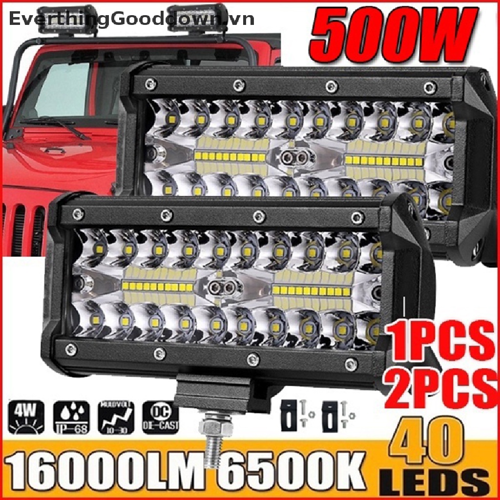 Bộ Đèn LED 500W 7 '' Chuyên Dụng Cho Xe Hơi Địa Hình SUV