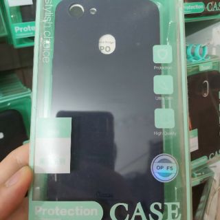 Ốp lưng dẻo oppo F5 hiệu Ou Case màu đen