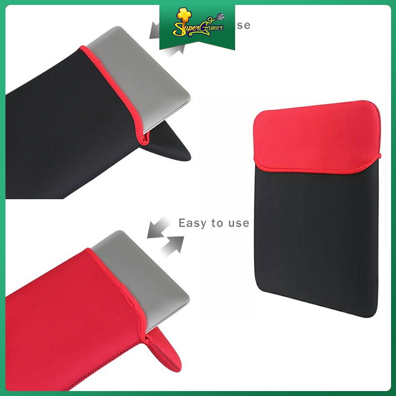 Túi đựng bảo vệ máy tính xách tay/máy tính bảng 7-17 Inch hai mặt bằng neoprene | BigBuy360 - bigbuy360.vn