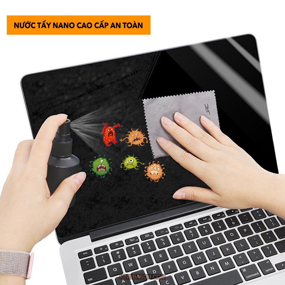 [Combo 5in1] Bộ vệ sinh Laptop/Macbook Cao Cấp - Chính Hãng JRC - Vệ Sinh Siêu Sạch