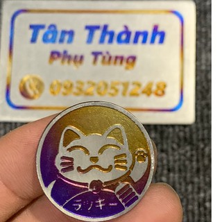 Logo Titan Con mèo may mắn