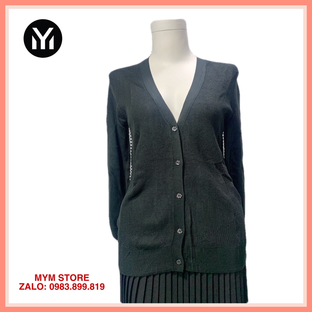 Áo Len - Áo cardigan len dài tay cổ V Full Size - MYM_shop