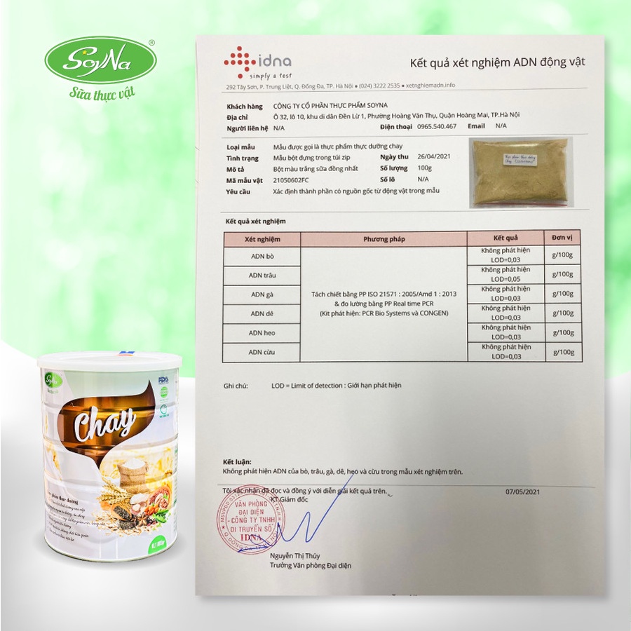 SỮA CHAY 11 LOẠI HẠT SOYNA - SỮA THỰC VẬT DINH DƯỠNG CHO NGƯỜI ĂN CHAY- HÀNG CHÍNH HÃNG