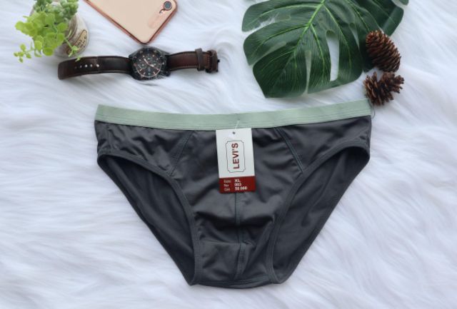 Bộ 10 quần xì nam thun lạnh cao cấp, lưng 2cm (ảnh thật 100%)