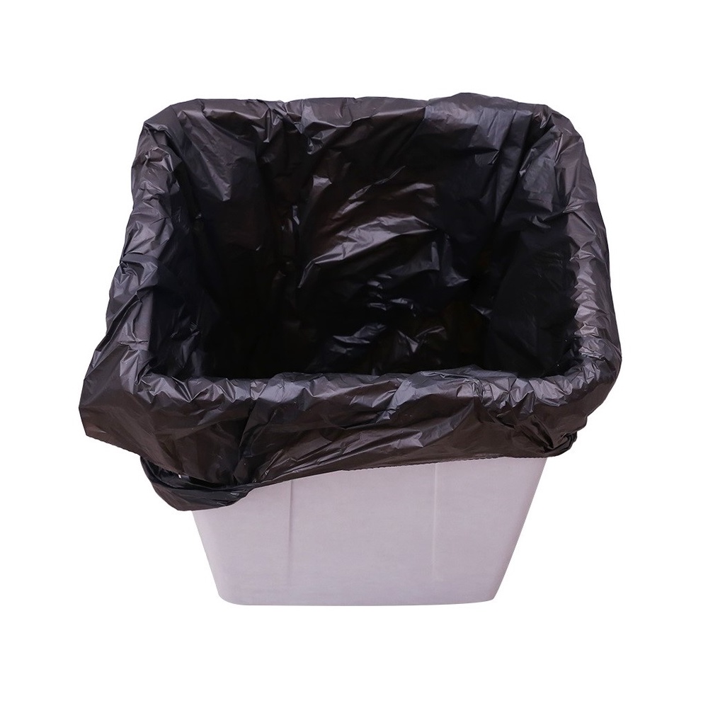 Túi Bóng Đen Đựng Rác Có Quai Tự Phân Hủy Sinh Học Nhiều Kích Cỡ Loại Lớn Nilon 5kg,10kg,15kg,20kg,25kg Dày Dặn