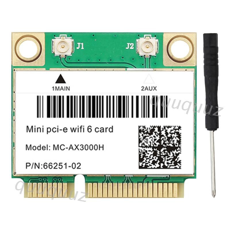 Card mạng wifi không dây 6 AX200 2.4G + 5G Mini giao diện PCI-E