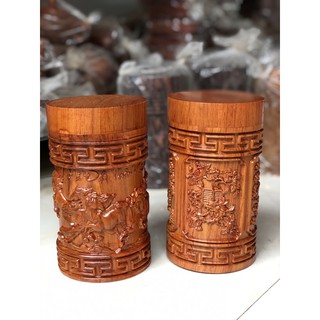 Hộp đựng chè gỗ Hương giá rẻ