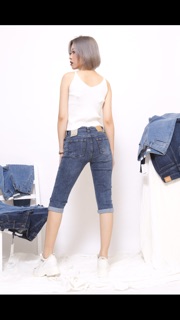 Quần jeans ngố nữ