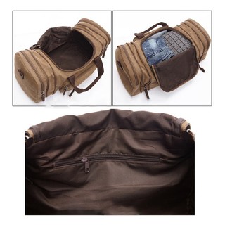 Túi du lịch vải canvas loại to - L008