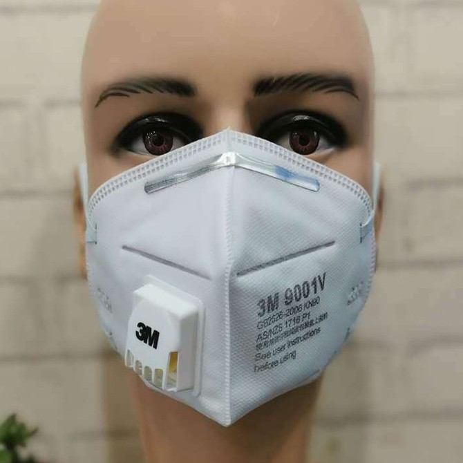 Khẩu Trang 3M Khẩu Trang 3D Ngăn Bụi Mịn Do Ô Nhiễm Đa Dạng Các Mẫu Chọn Lựa