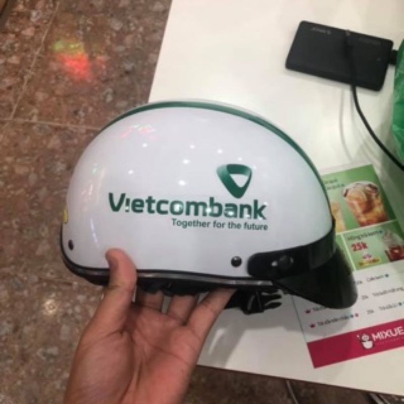 MŨ BẢO HIỂM VIETCOMBANK