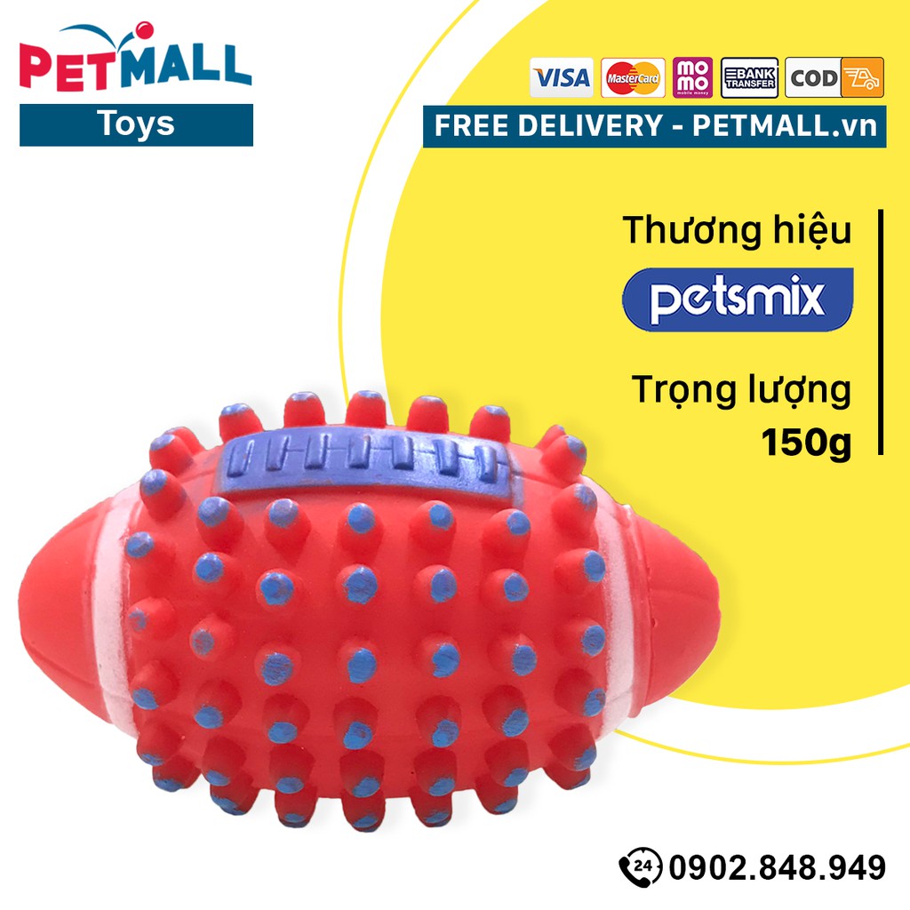 Đồ chơi Purina hình bóng bầu dục Petmall