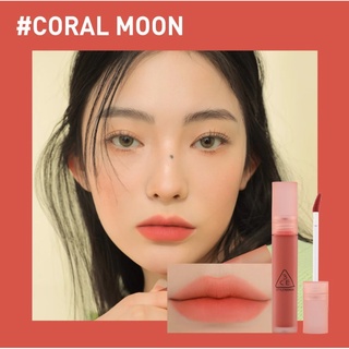 Son Kem 3CE Blur Water Tint màu #Coral moon Cam san hô pha đào