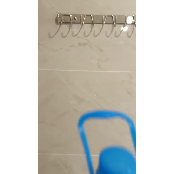 Thanh Móc Treo Đồ 10 Móc Chất Liệu Inox không Gỉ Siêu Dính Dán Tường Nhà Tắm,Nhà Bếp,Tủ Quần Áo